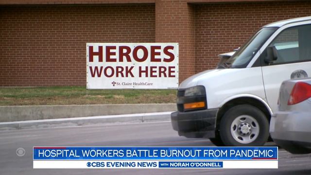 Hospital workers battle burnout from COVID pandemic смотреть онлайн