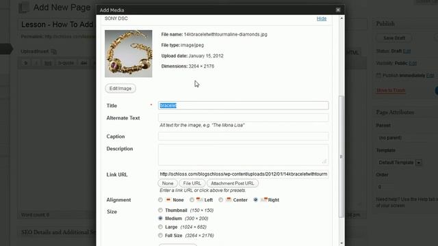 Wordpress How to add an image to page or Post смотреть онлайн