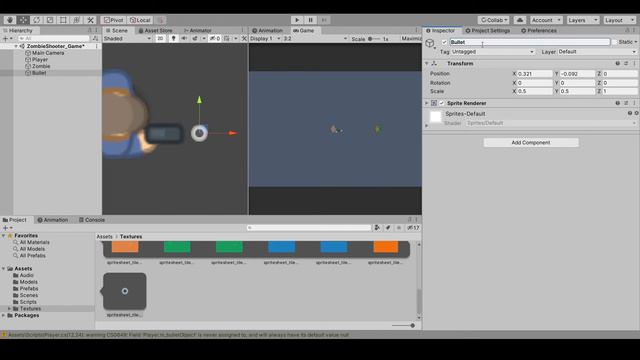 Unity - 2D Zombie Shooter Tutorial - Part 2 смотреть онлайн
