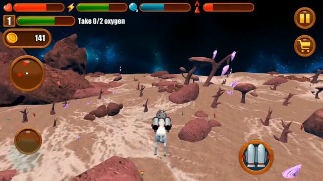 Space Goat Simulator 3D | Android Gameplay HD смотреть онлайн