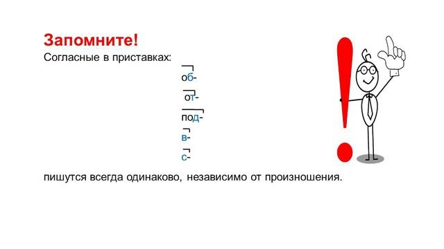 Тема 16. Гласные и согласные в приставках смотреть онлайн