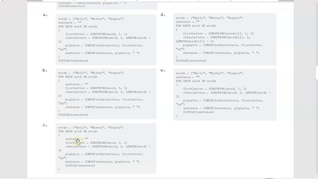 JAVA - Lesson #87 - APCSP Arrays / Lists Practice Quiz #1 смотреть онлайн