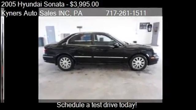 2005 Hyundai Sonata GLS 4dr Sedan for sale in Chambersburg, смотреть онлайн