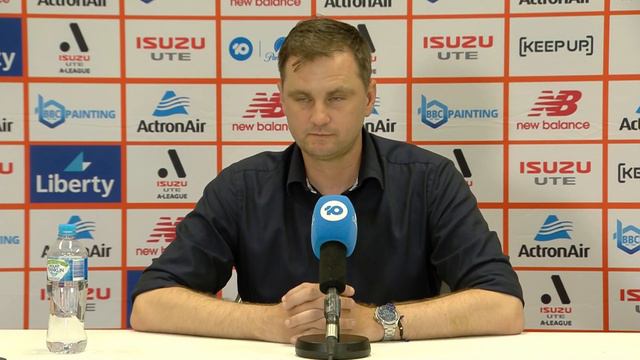 Warren Moon | Post-Match Presser | Brisbane Roar v Western Sydney Wanderers смотреть онлайн