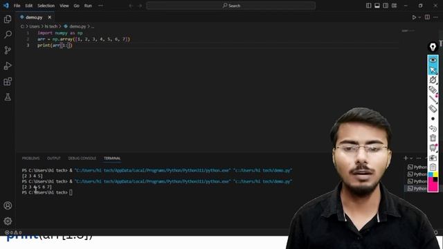 Python O level Full course in Hindi | Python for beginners in Hindi | m3r5 python #28 NumPy Arrays смотреть онлайн