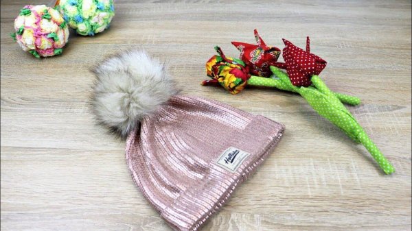 Как сделать ПОМПОН, бубон из кусочков Меха /How to make a pompon, bubo of pieces of fur