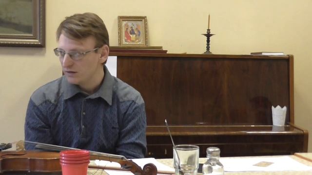 Дмитрий Парамонов - мастер-класс по русской традиционной скрипке (Ч.1) смотреть онлайн