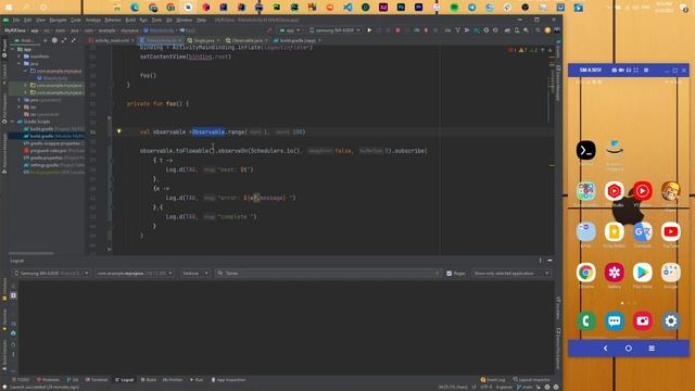 #112 Android Kotlin Development 2022 [Arabic] | RX Java convert observable to flowable смотреть онлайн