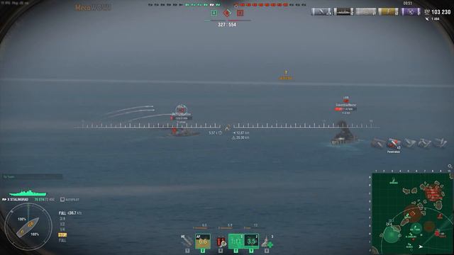 World of WarShips | Stalingrad | 8 KILLS | 243K Damage - Replay Gameplay 4K 60 fps смотреть онлайн