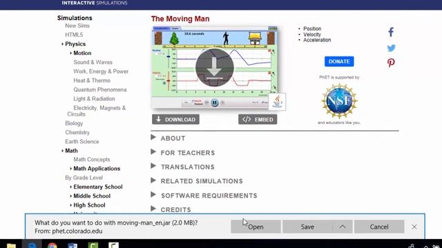 moving man simulation and java script activation смотреть онлайн