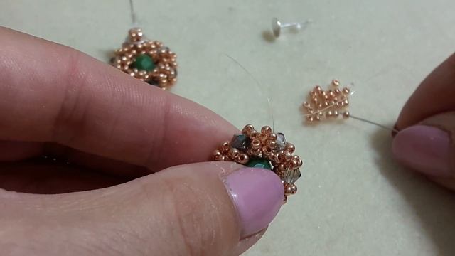 Earrings. Серьги на гвоздиках. МК. DIY смотреть онлайн