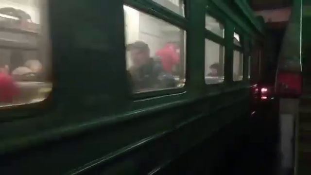 Электропоезд ЭД4М 0307 сообщением Москва - (Курский вокзал) - Петушки станция Павловский Посад смотреть онлайн