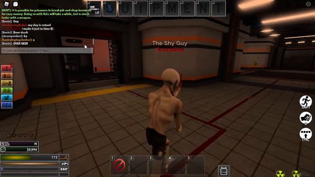Playing as The SHY GUY! | Roblox Site-76: Prison Anomalies смотреть онлайн