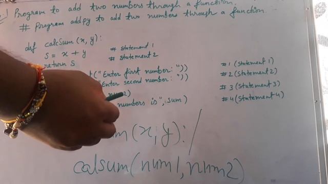 Explanation of Python program to add two numbers through a function | by Vivek Semwal смотреть онлайн