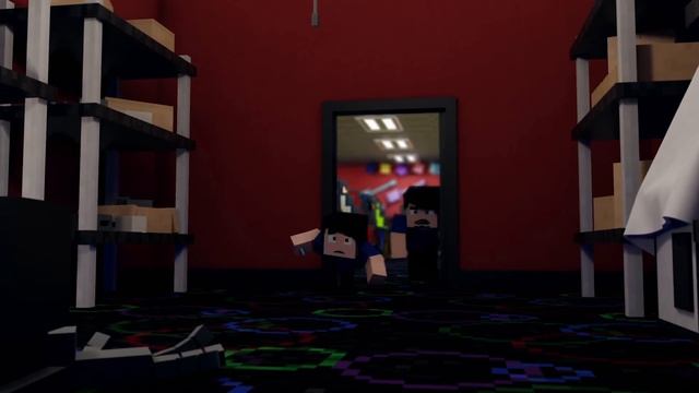 "Paranoia" | Minecraft FNAF Animation Music Video | Madman 2 смотреть онлайн