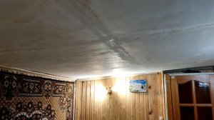 Как отремонтировать потолок из ФАНЕРЫ!