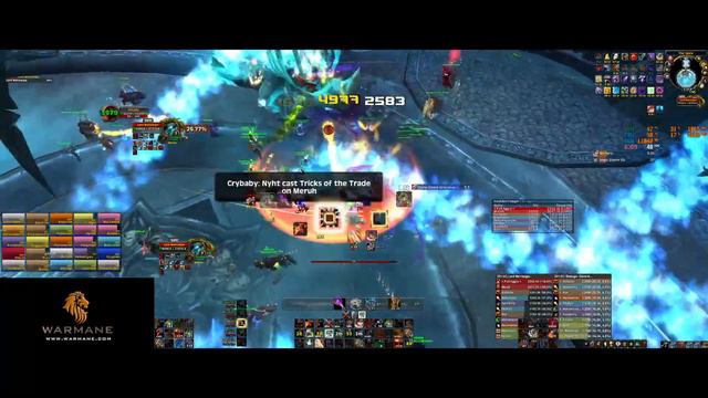Morrowgar 26K DPS - Fury PoV - Insane Rng 95% Crit on Bloodthirst смотреть онлайн