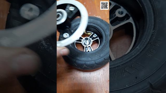 Kugoo M2 шиномонтаж переднего колеса смотреть онлайн