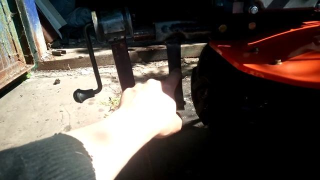 Домкрат для мотоблока!!! смотреть онлайн