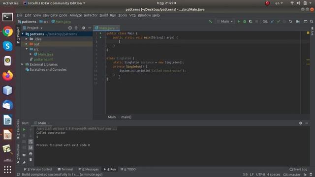 Singleton (Design Pattern) смотреть онлайн