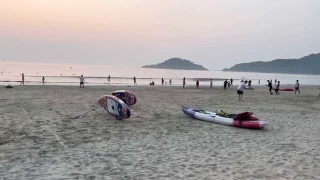 #12 ГОА, ПАЛОЛЕМ- ЖИВЕМ ПРЯМО НА ПЛЯЖЕ, ПРИБОЙ НЕ ДАЕТ СПАТЬ. ОТЕЛЬ Next-ta-sea. МУСКАН С НАМИ! смотреть онлайн