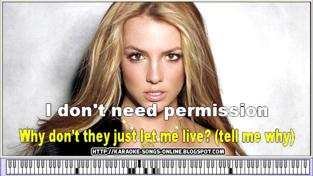 Free karaoke songs online -Britney Spears - My Prerogative - Lyrics (Karaoke Version no vocal) смотреть онлайн