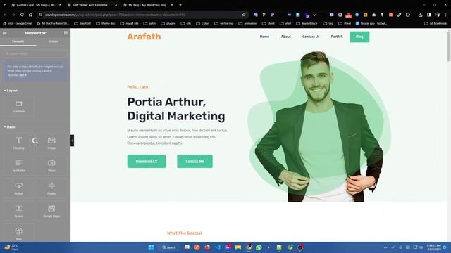How To Create Animated Sticky Header Using Only Elementor Pro смотреть онлайн