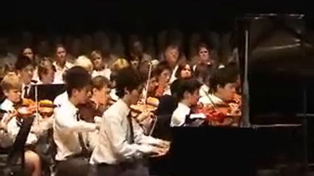 Brisbane Grammar - Alex Merenda - Grieg Piano Concerto смотреть онлайн
