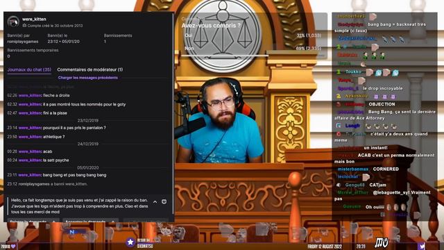 MisterMV - Tribunal des bannis avec le chat Twitch (partie 1) смотреть онлайн