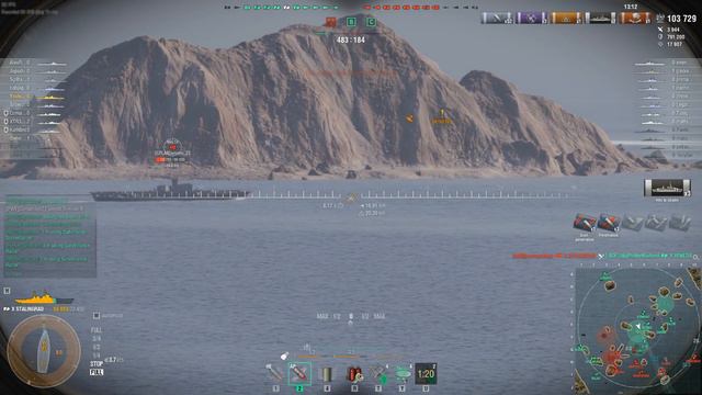 Cruiser STALINGRAD / WoWs / World of Warships #wows #worldofwarships #gaming смотреть онлайн