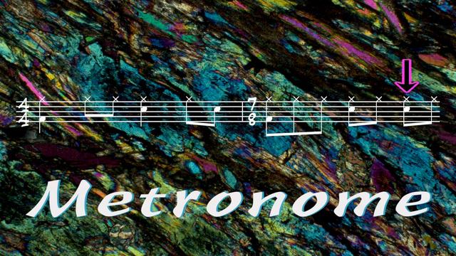 15/8 Metallic practice track METRONOME смотреть онлайн