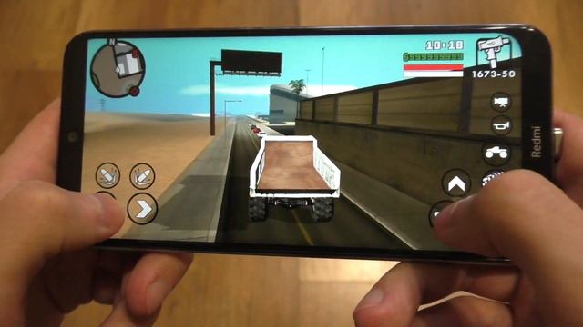 Redmi Note 8T - Игровой тест GTA San Andreas 2.0 (Snapdragon 665) смотреть онлайн