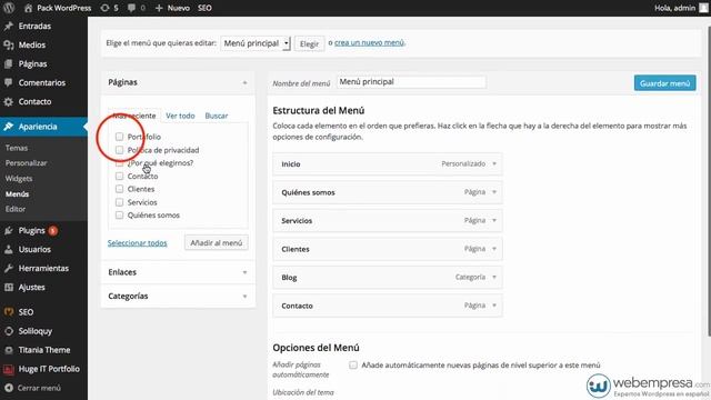 Crea tu Portafolio de trabajos en WordPress смотреть онлайн