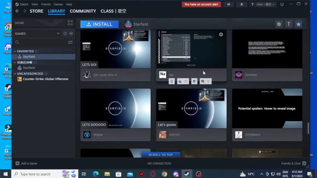 Free Steam Account With Starfield Premium Edition (Early Access)