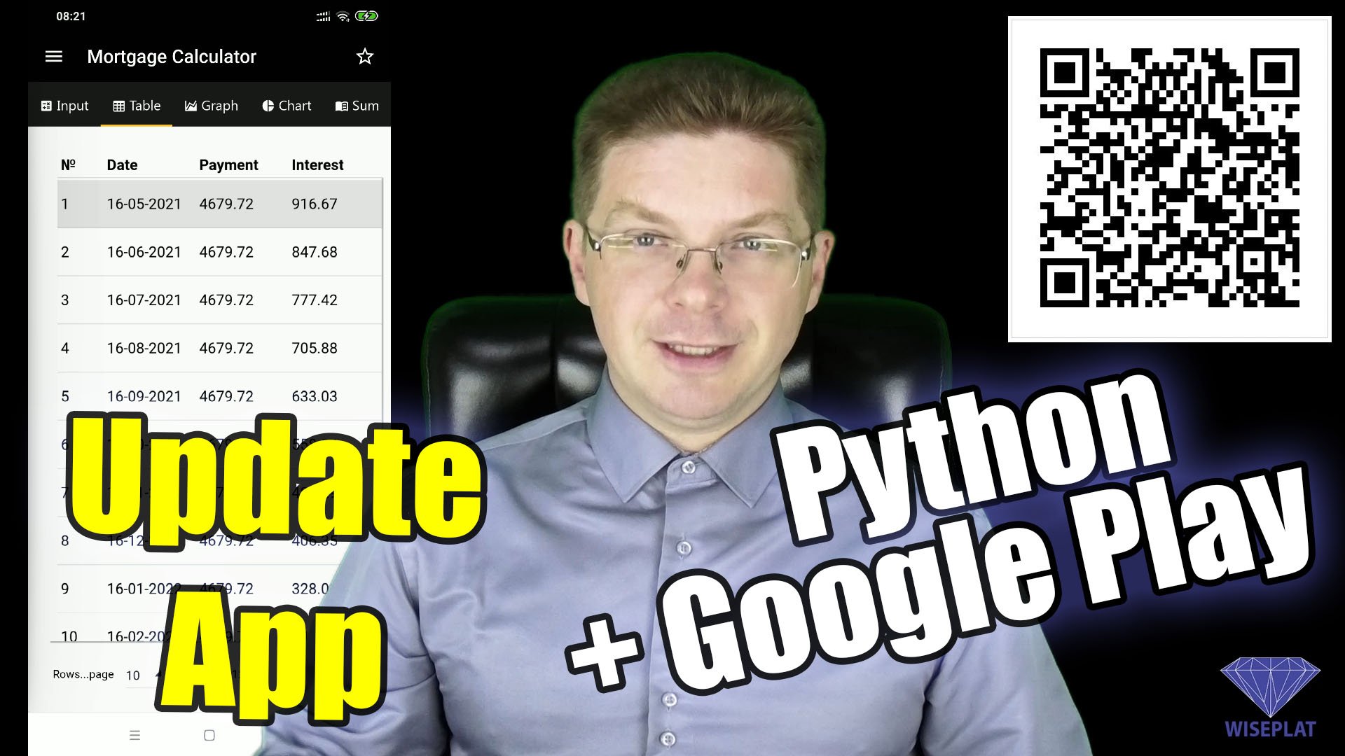 Python #03.2 Как обновить свою программу в Google Play Market / Мобильное приложение на Python смотреть онлайн