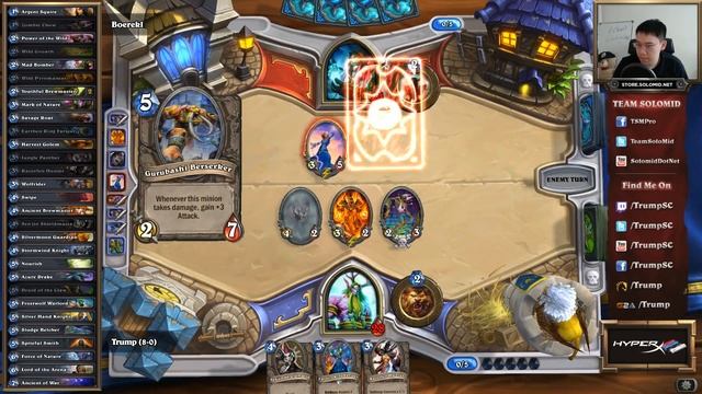 Hearthstone: Trump Cards - 166 - Part 2: Planting Trees (Druid Arena) смотреть онлайн