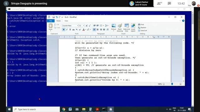 Java Exception Handling смотреть онлайн