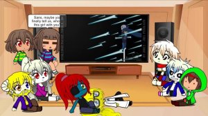 Undertale react to Underverse AMV - The Resistance