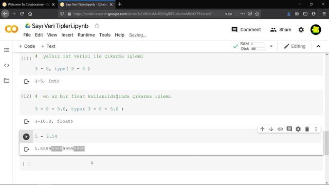 Python 1.2 - Temel Matematik İşlemleri смотреть онлайн