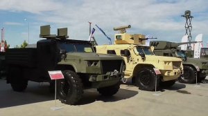 Семейство бронеавтомобилей на базе "Тайфун-ВДВ" АО "Ремдизель". Форум "Армия-2021".