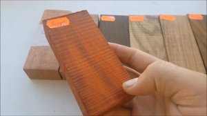 Экзотическая древесина для рукояти НОЖА