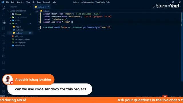 Build a Markdown Editor in React & Deploy it to Azure | #BuildWithMe смотреть онлайн