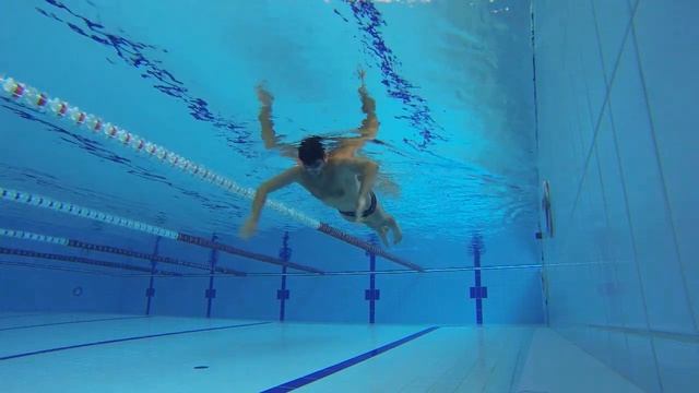 Как научиться плавать брассом. Работа руками. How to swimm breastroke. смотреть онлайн