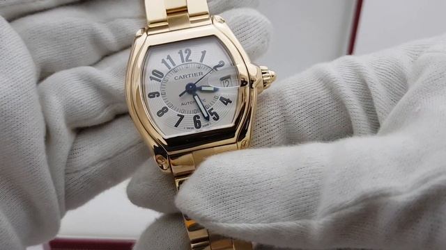 Классика Cartier обзор модели Roadster 2524 в желтом золоте! смотреть онлайн