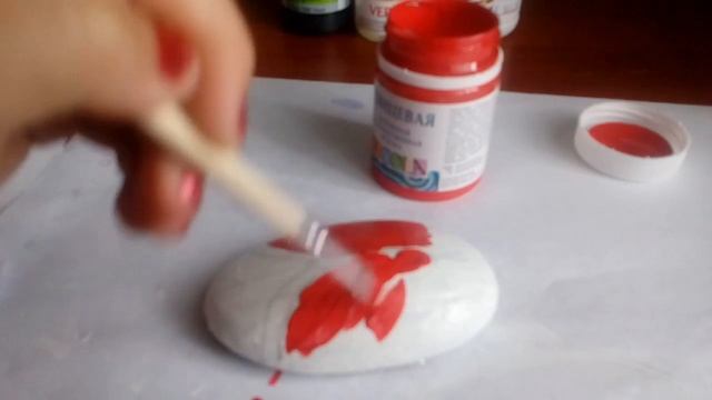 Мастер класс . Роспись по камням . смотреть онлайн