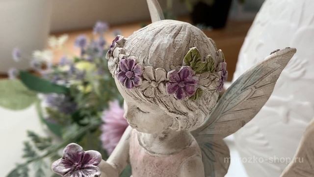 Статуэтка МАЛЫШКА-ЭЛЬФ УЛЛА, полирезин, 17 см, разные модели 1013297- смотреть онлайн