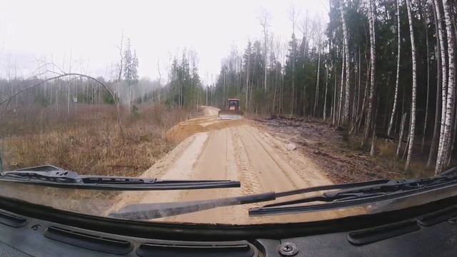 #Работа на лесной дороге??, на самасвале #Маз 5516? смотреть онлайн