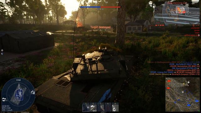 War Thunder - M1 Abrams смотреть онлайн