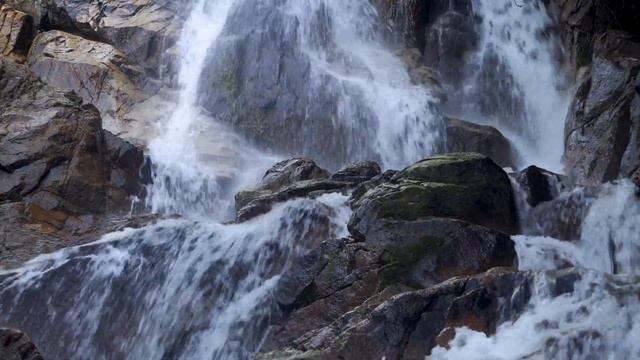 Звук горного водопада. Успокаивающий звук воды. Звуки природы смотреть онлайн