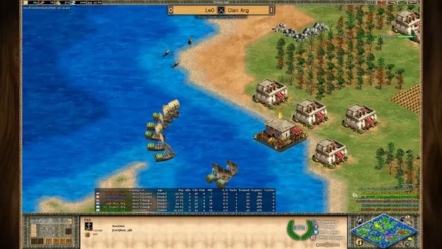 LeO vs. Arg, Game 2 - Age of Empires II: The Conquerors Clan League, Season 38 - Division 3, Round смотреть онлайн